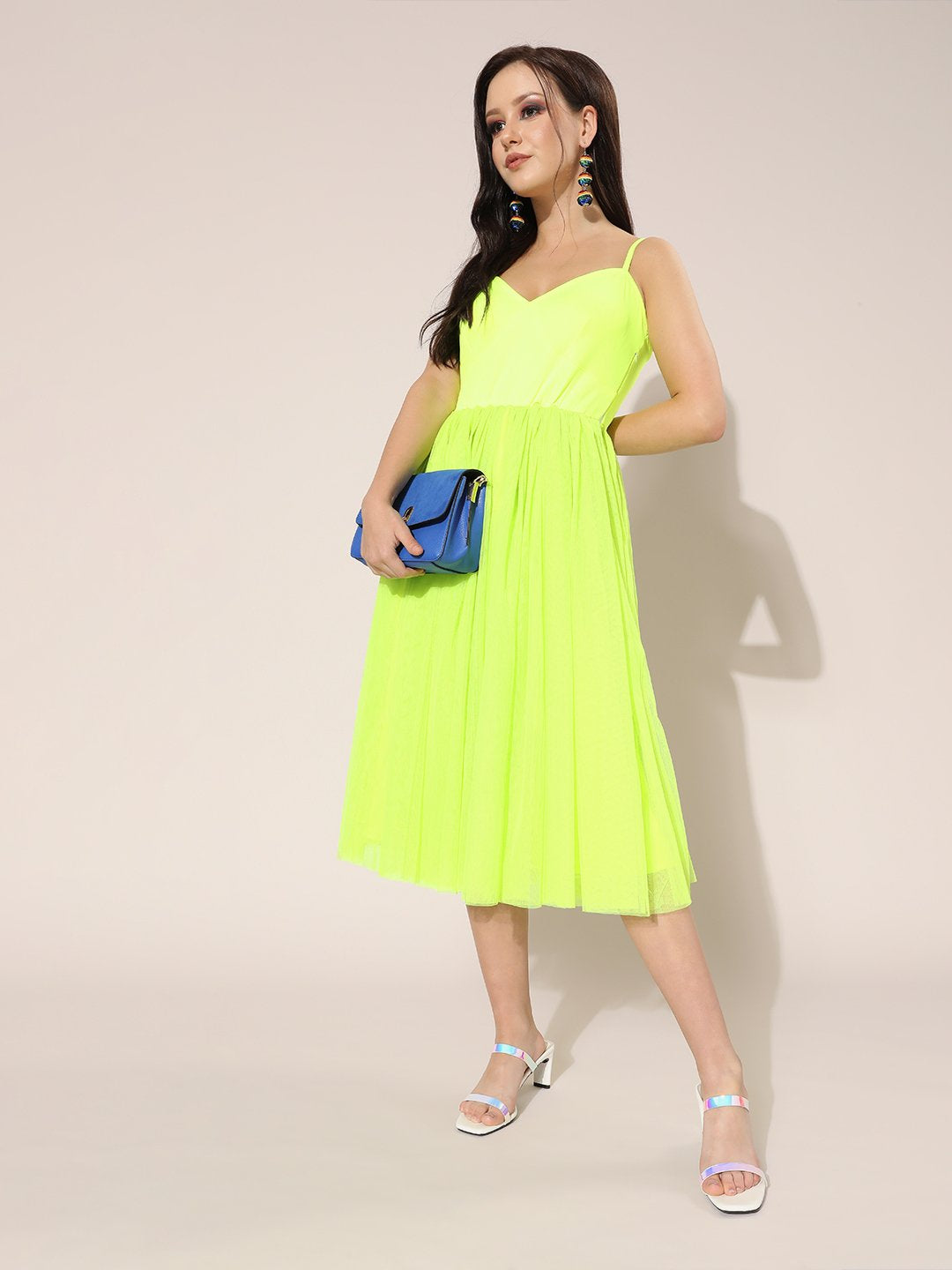 SCORPIUS Neon Tulle Dress