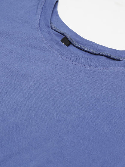 SCORPIUS Purple Loose Fit Tshirt