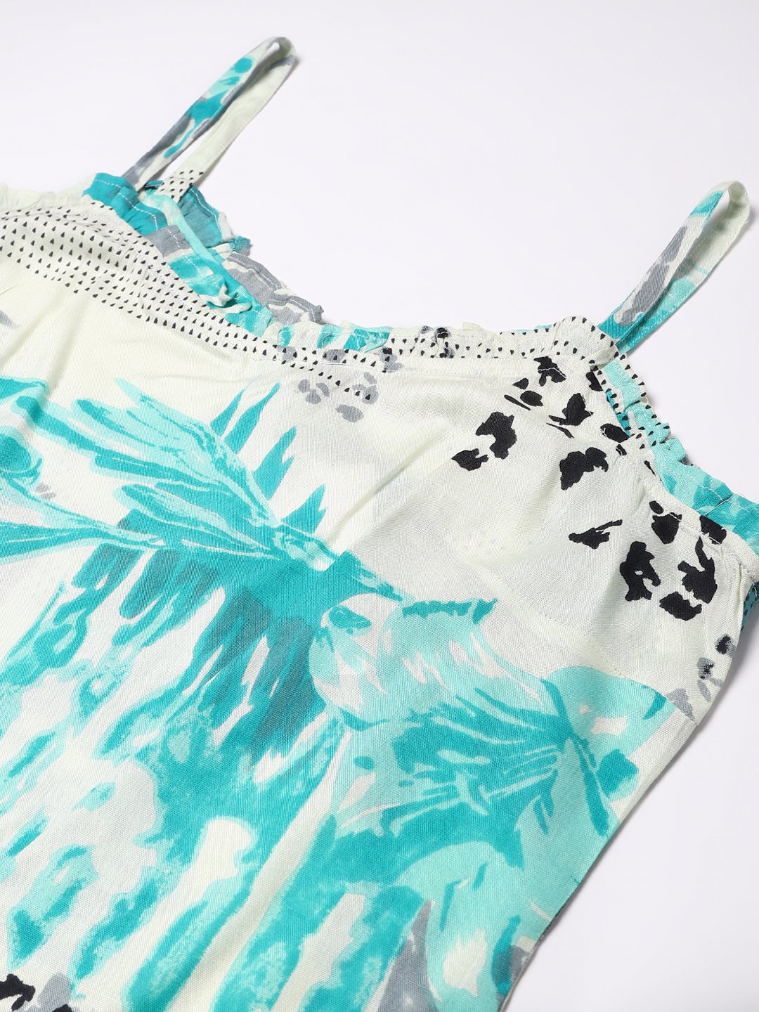 Cation Blue Strap Night Suit