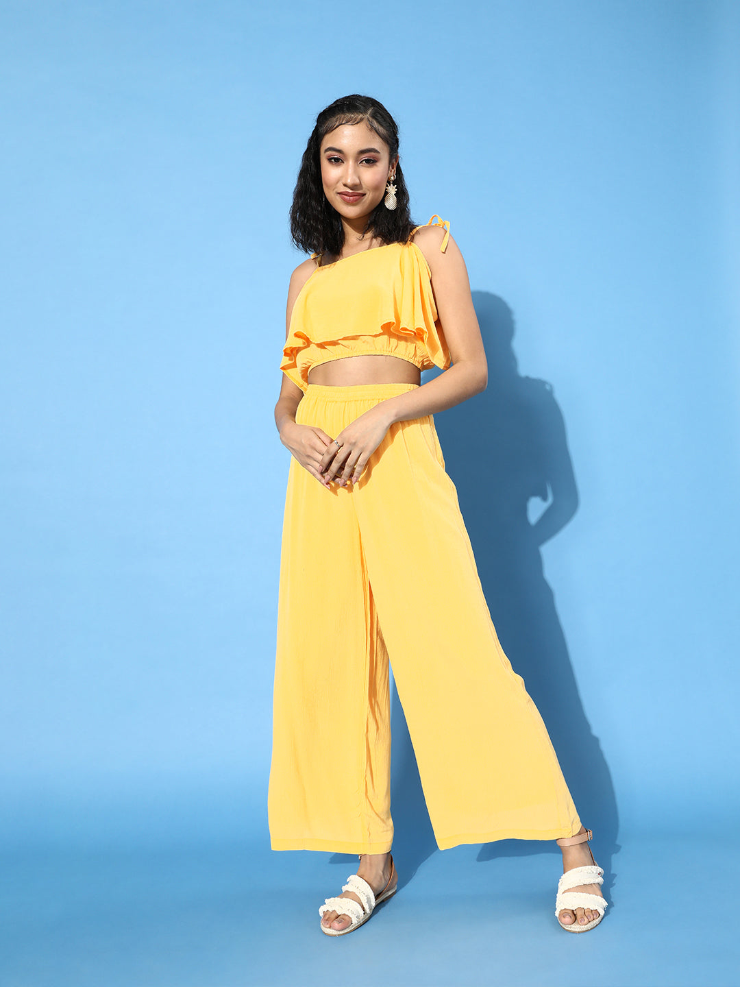 Cation Solid Yellow Clothing Set
