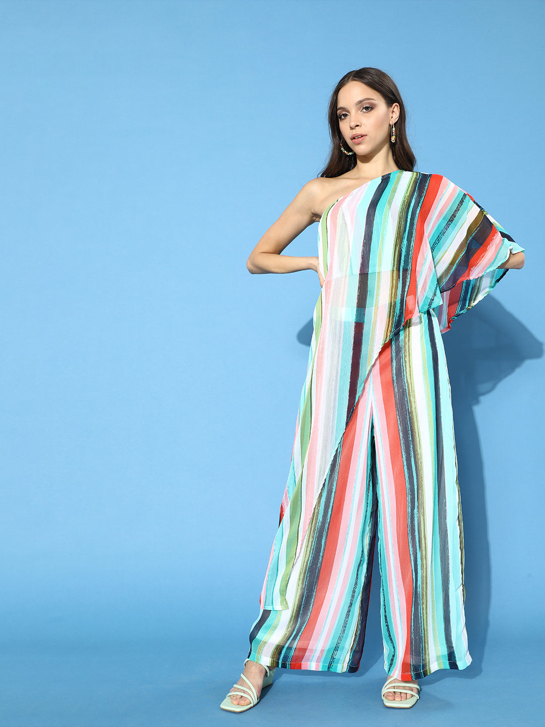 Cation Printed Multicolour Clothing Set