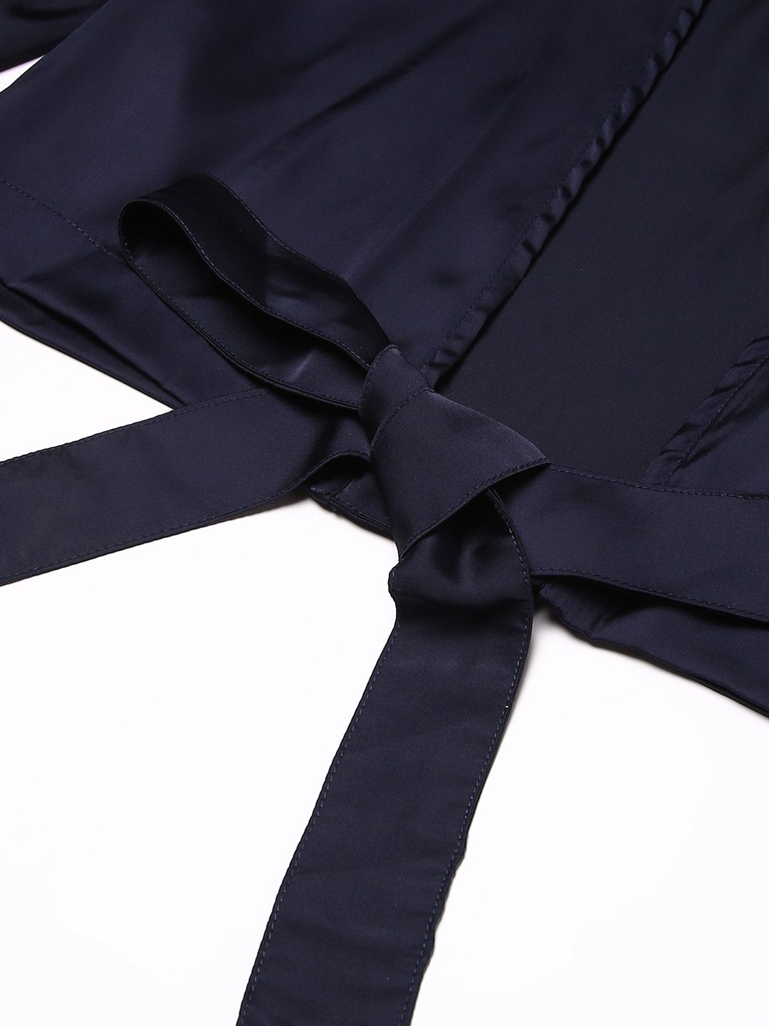 Designer Solid Navy Top