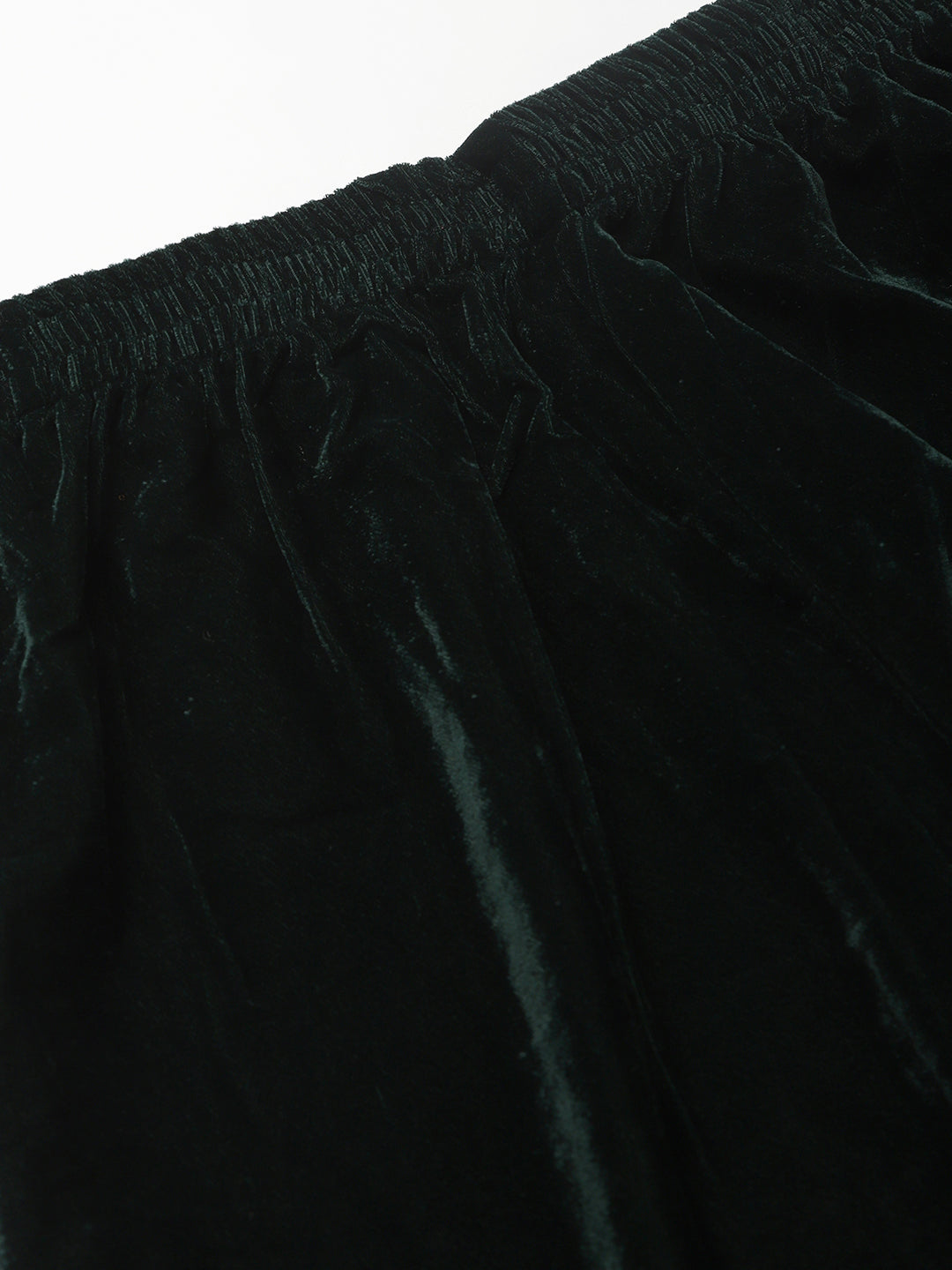 Cation Green Velvet Night Suit