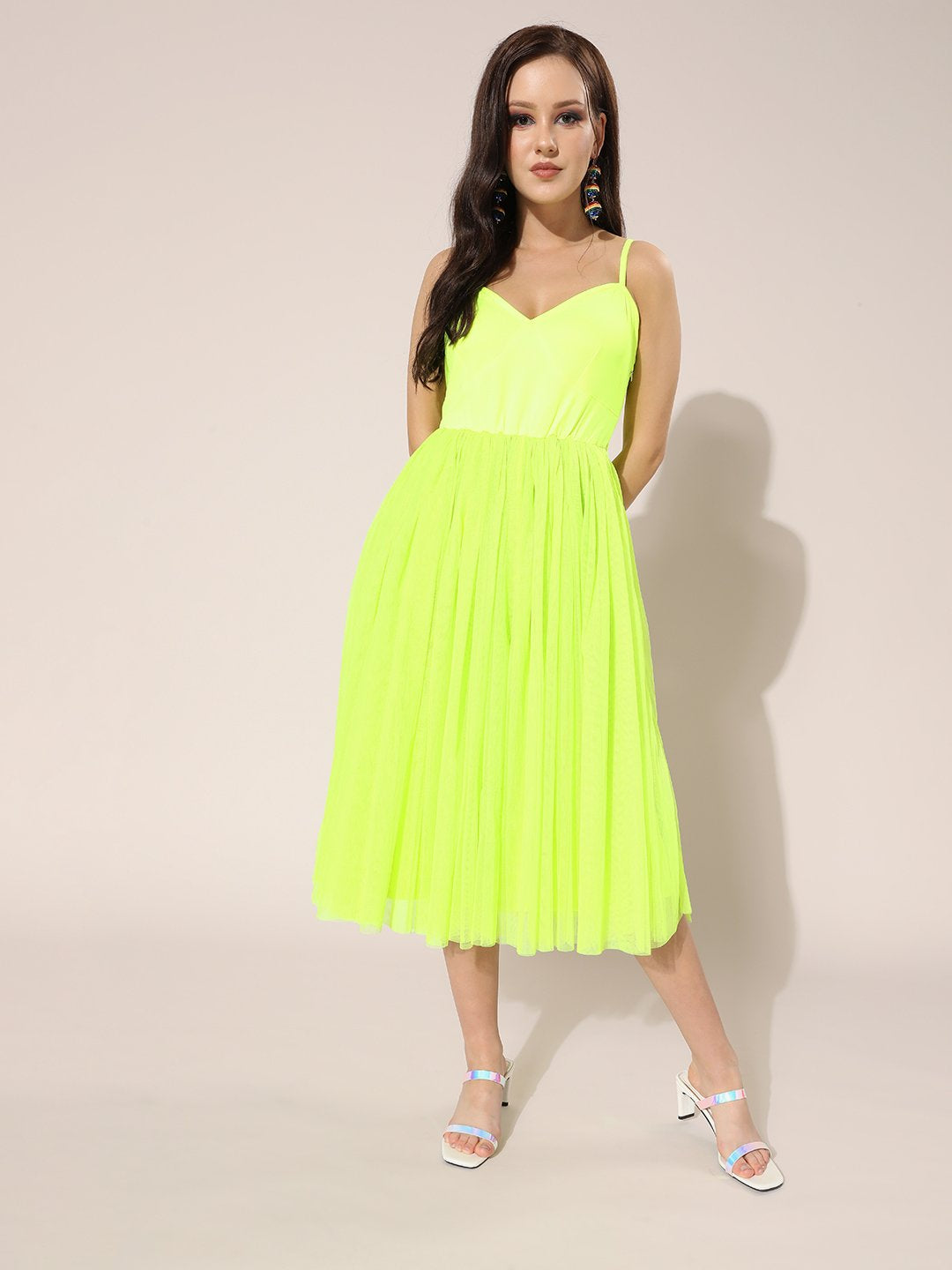 SCORPIUS Neon Tulle Dress