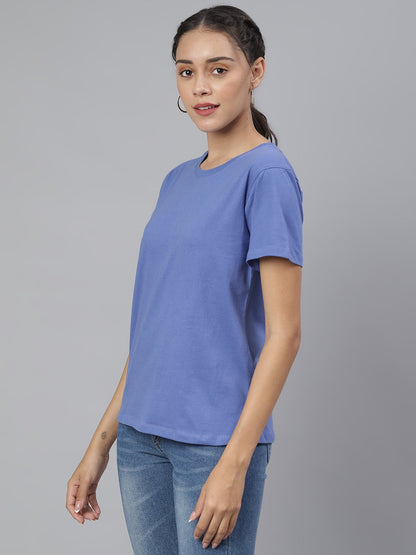 SCORPIUS Purple Loose Fit Tshirt