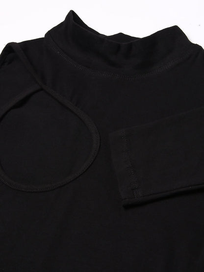 Black Solid Top