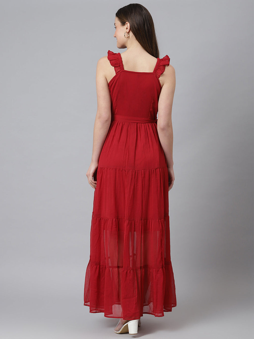 Maroon Dress