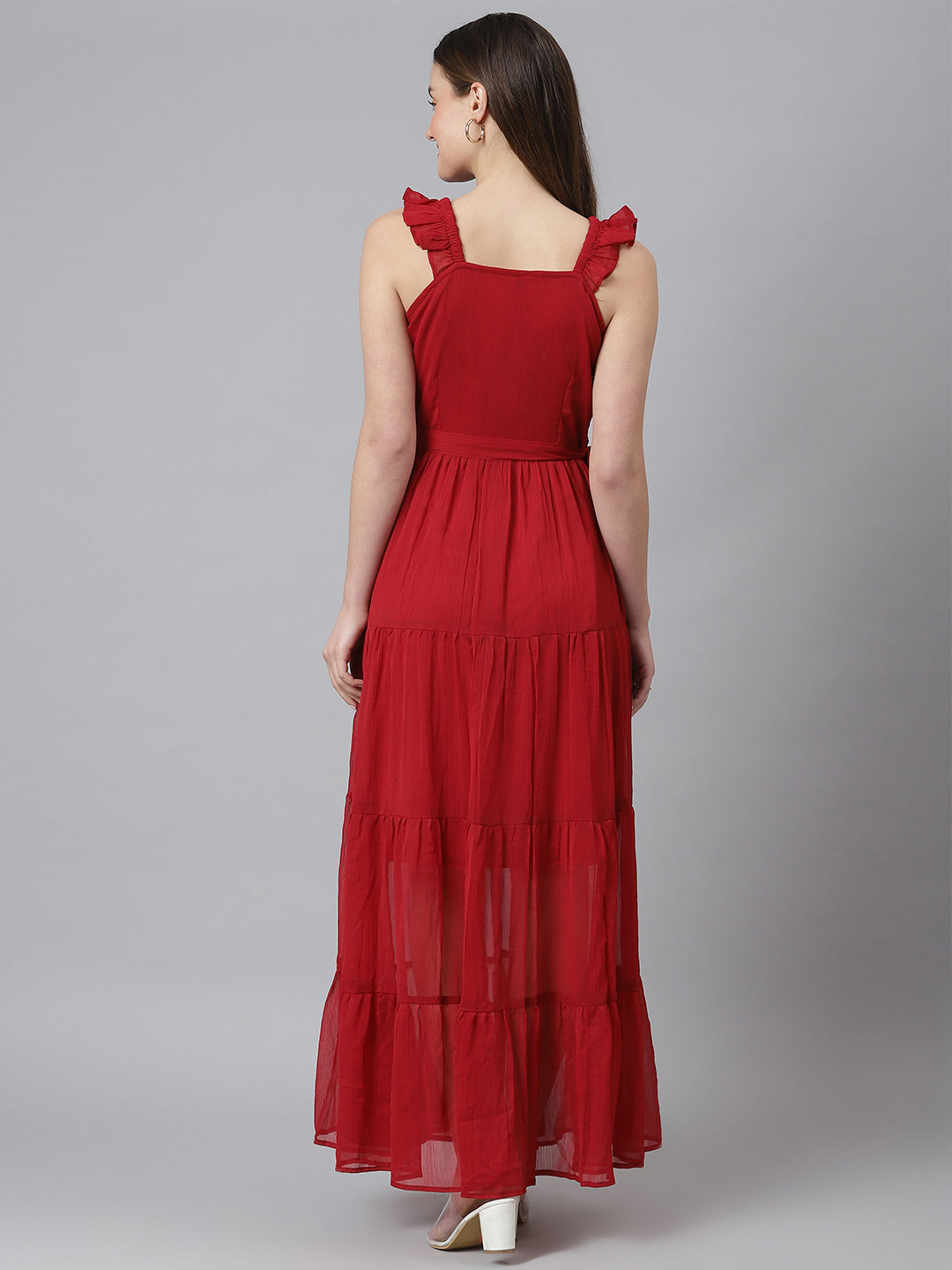 Maroon Dress