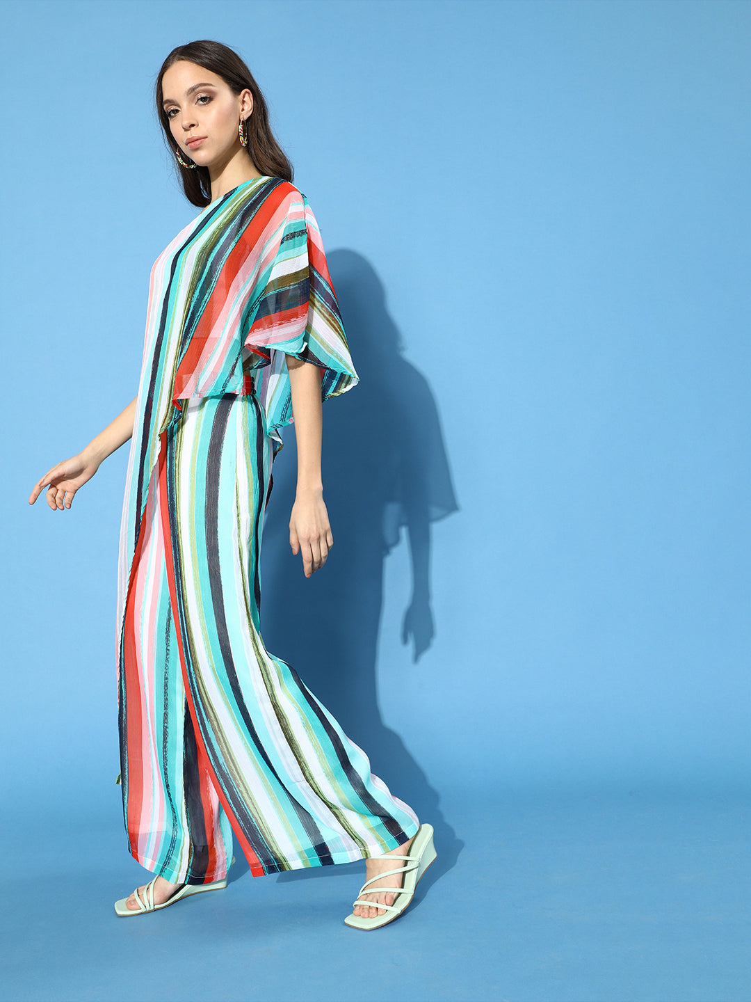 Cation Printed Multicolour Clothing Set