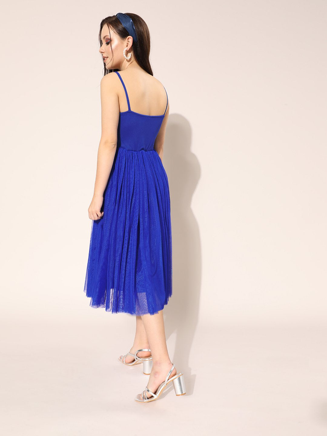 SCORPIUS Royal Blue Tulle Dress