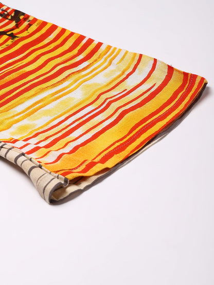 Cation Orange Strap Night Suit