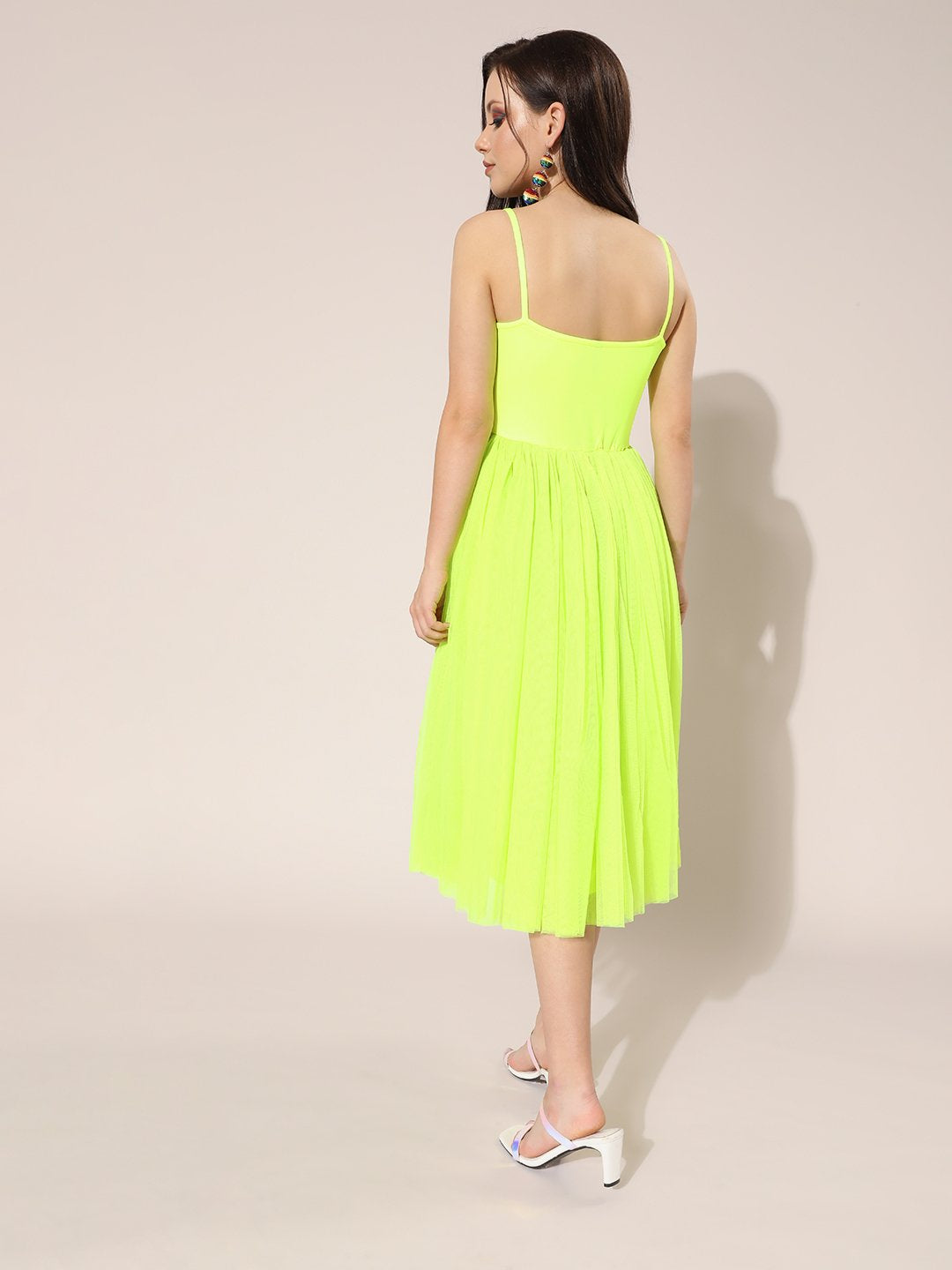 SCORPIUS Neon Tulle Dress