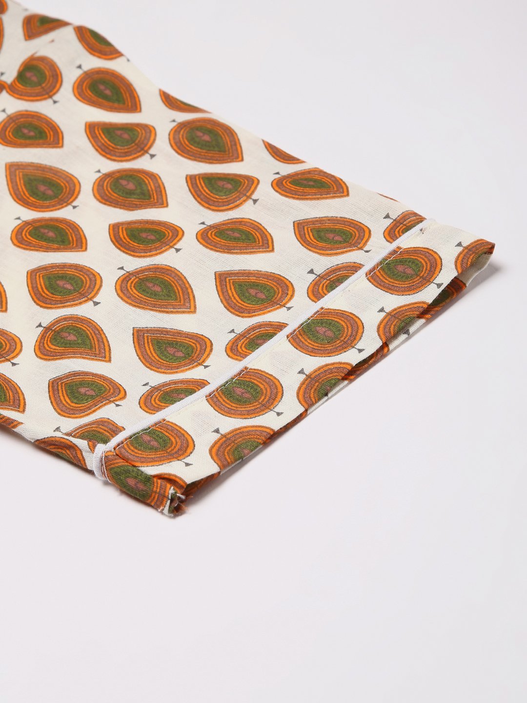 Cation Brown Printed Night Suit