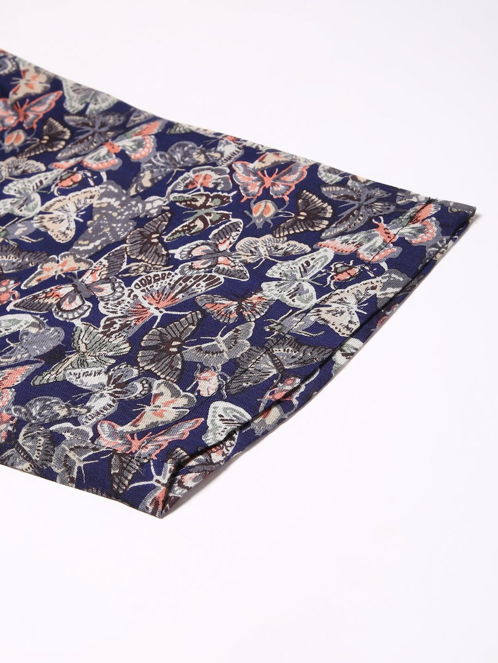Cation Navy Printed Night Suit