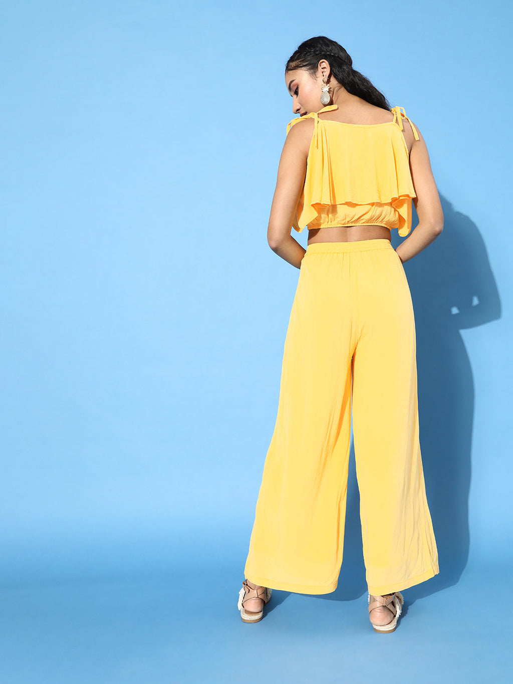 Cation Solid Yellow Clothing Set