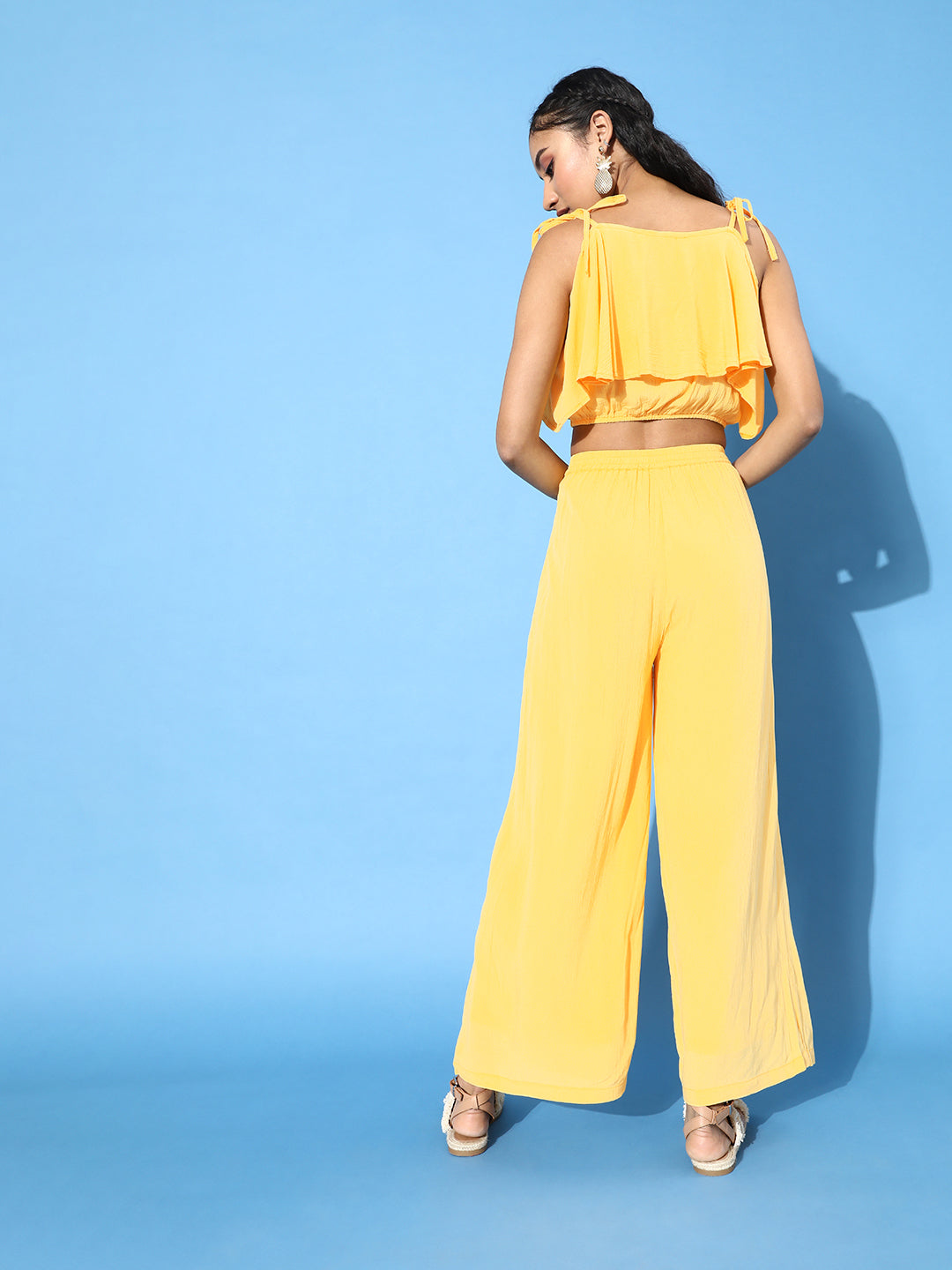 Cation Solid Yellow Clothing Set