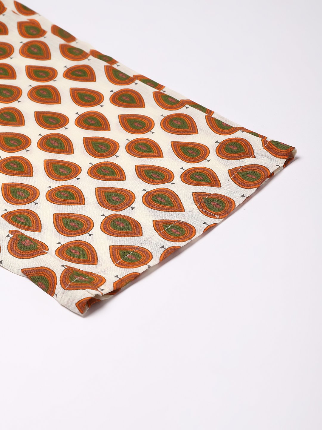 Cation Brown Printed Night Suit