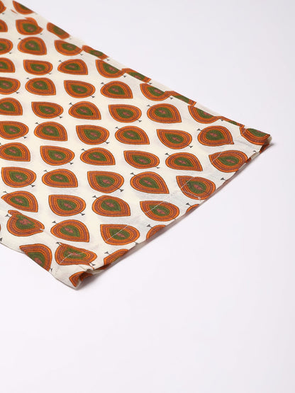 Cation Brown Printed Night Suit