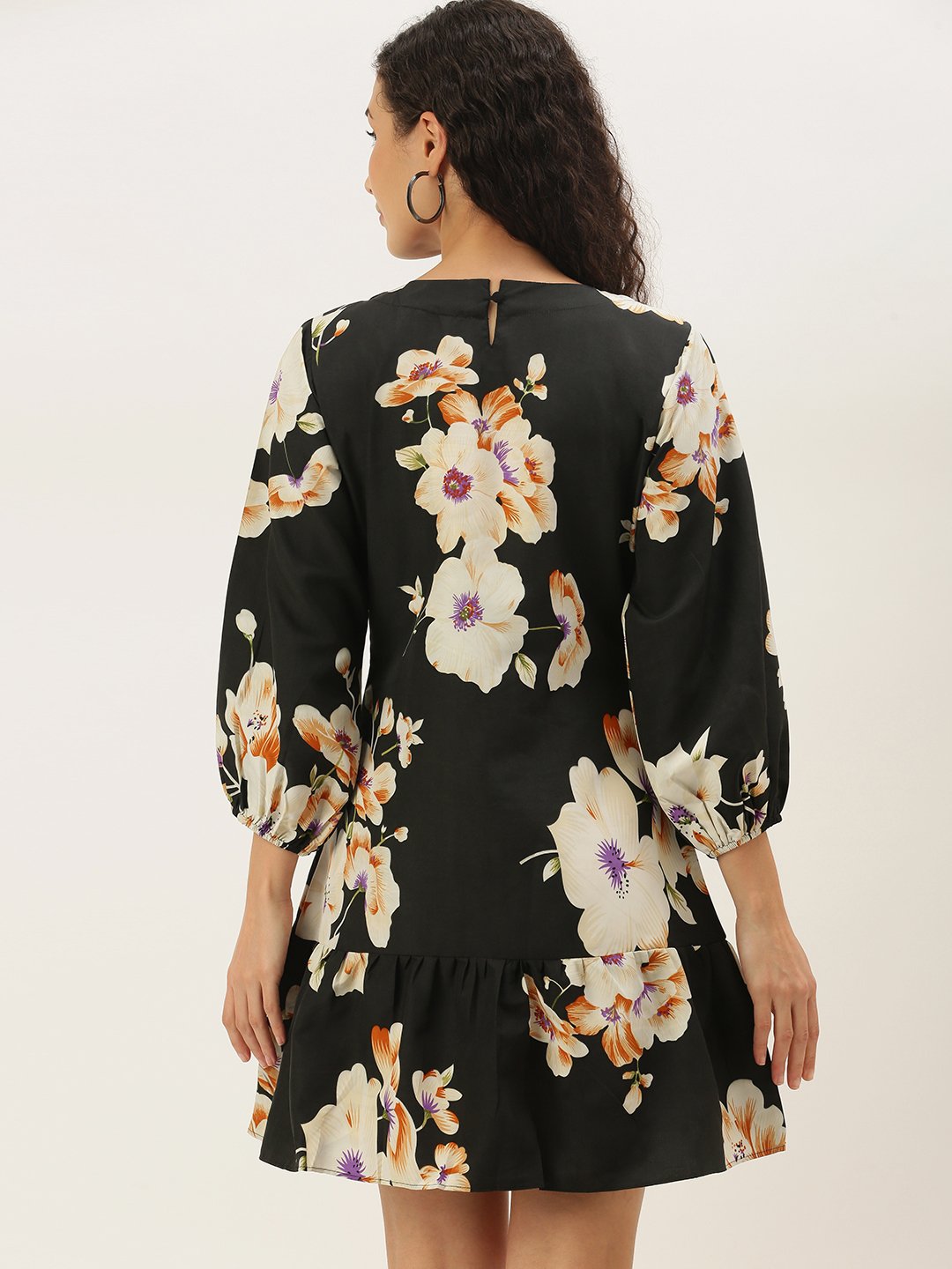 Black Floral Dress