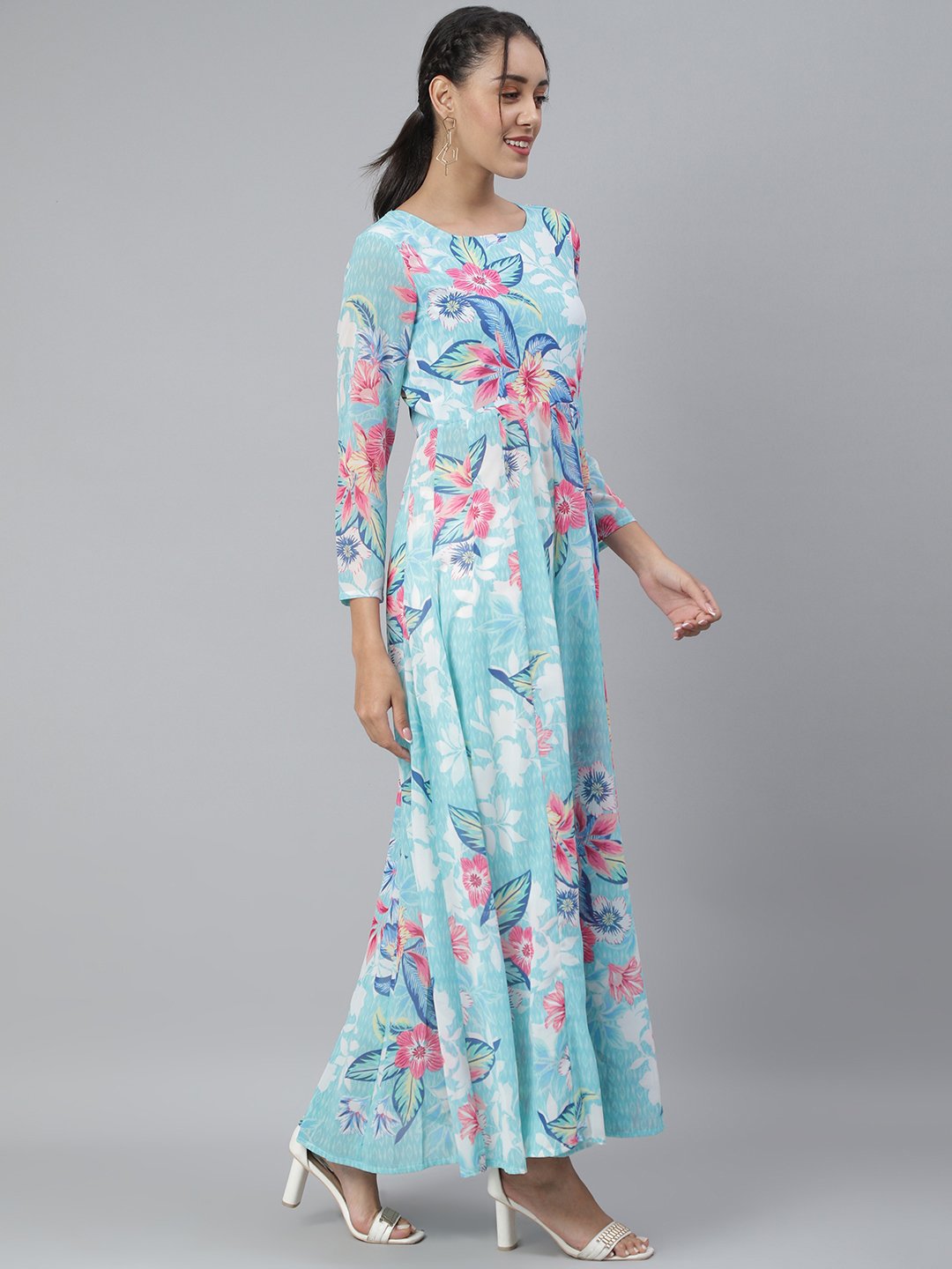 SCORPIUS Blue Front slit Longtop