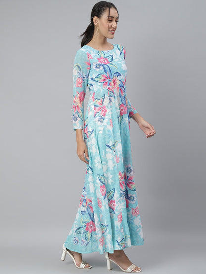 SCORPIUS Blue Front slit Longtop