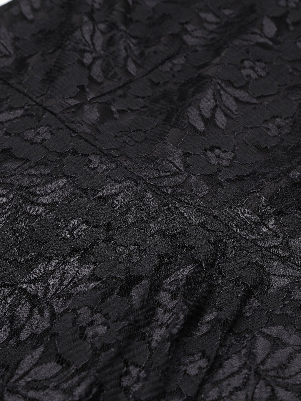 SCORPIUS Black Flared Printed maxi Dress