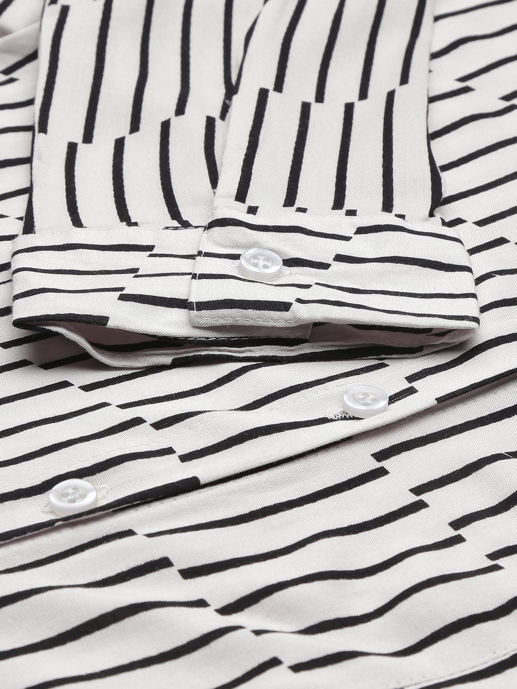SCORPIUS White Striped Shirt