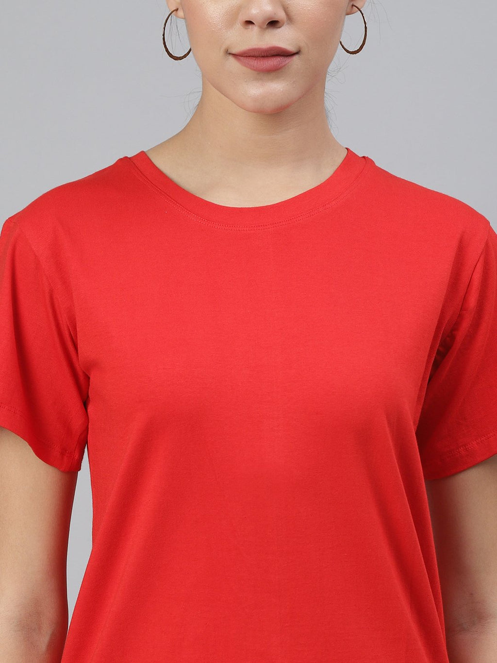 SCORPIUS Red Loose Fit Tshirt