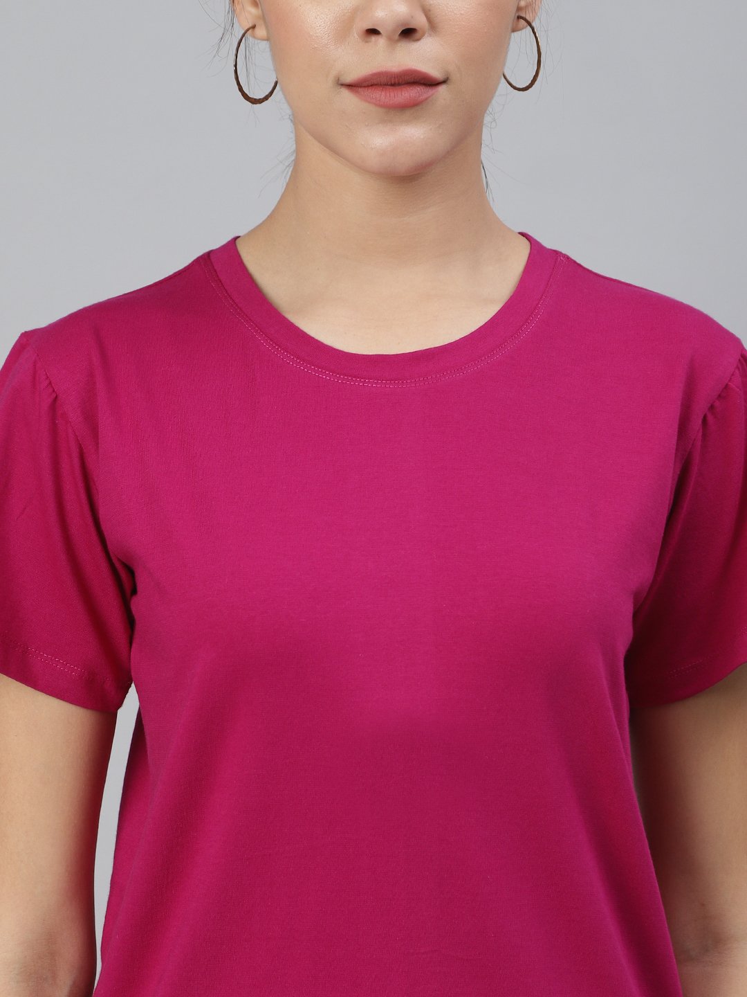 SCORPIUS Dark Purple Loose Fit Tshirt