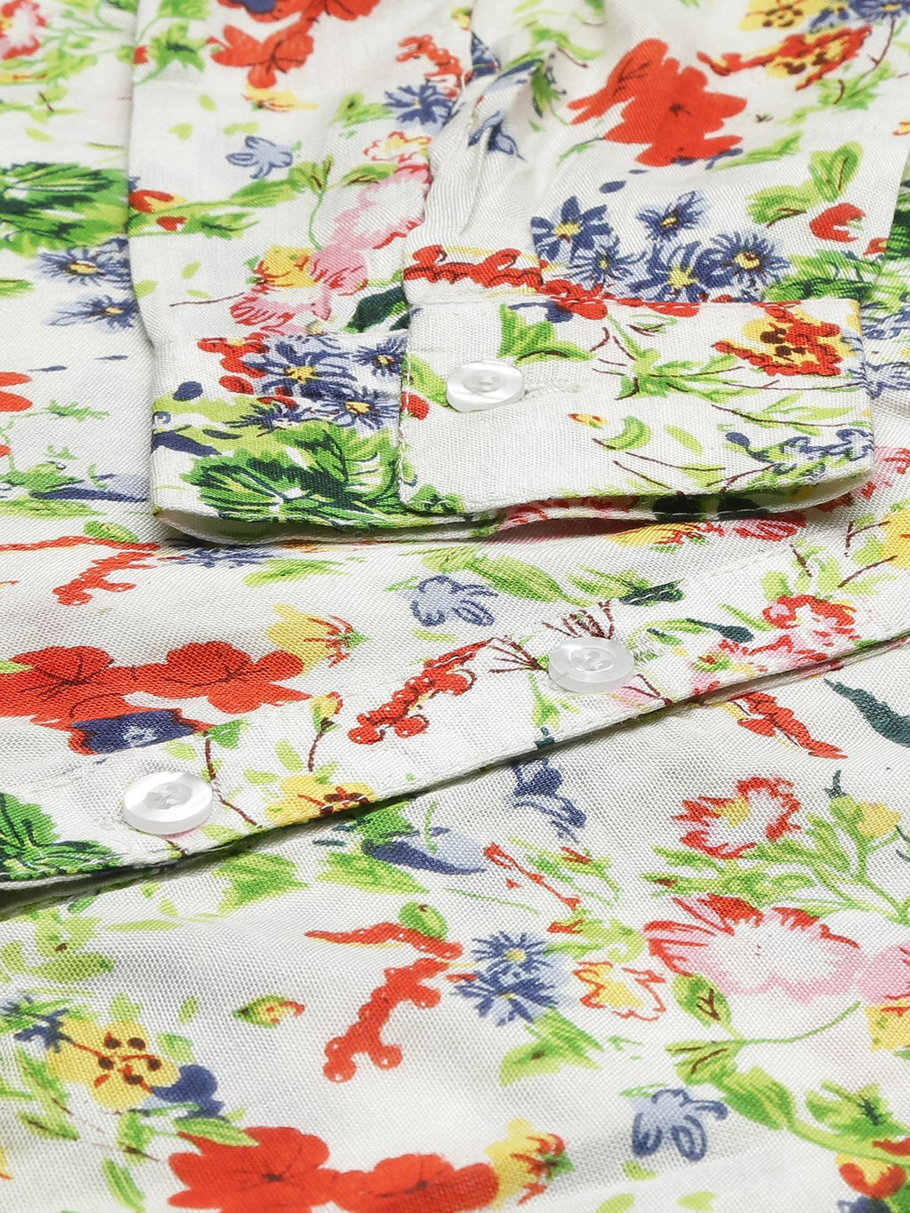 Scorpius Multicolor Floral Rayon Shirt