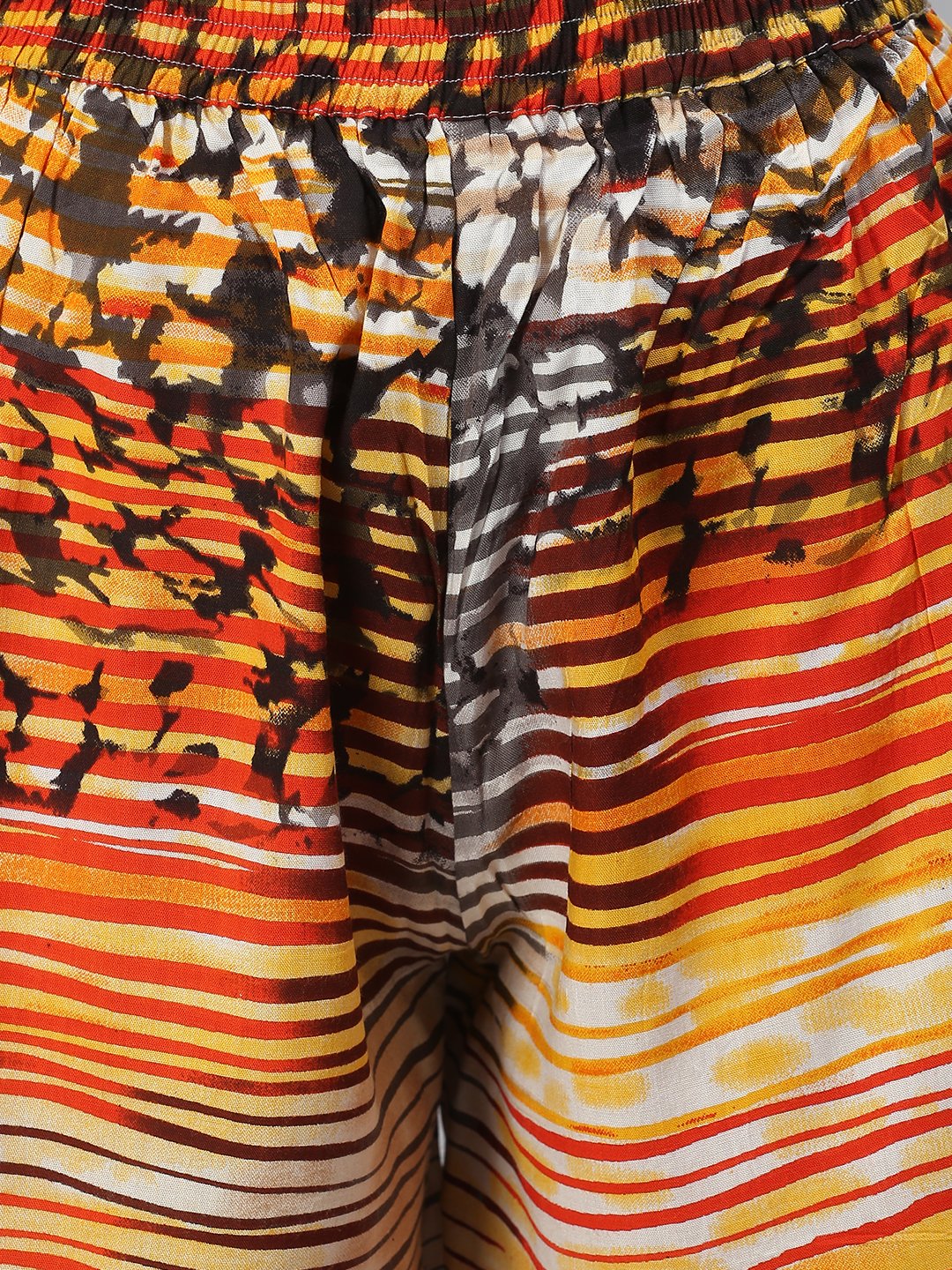Cation Orange Strap Night Suit