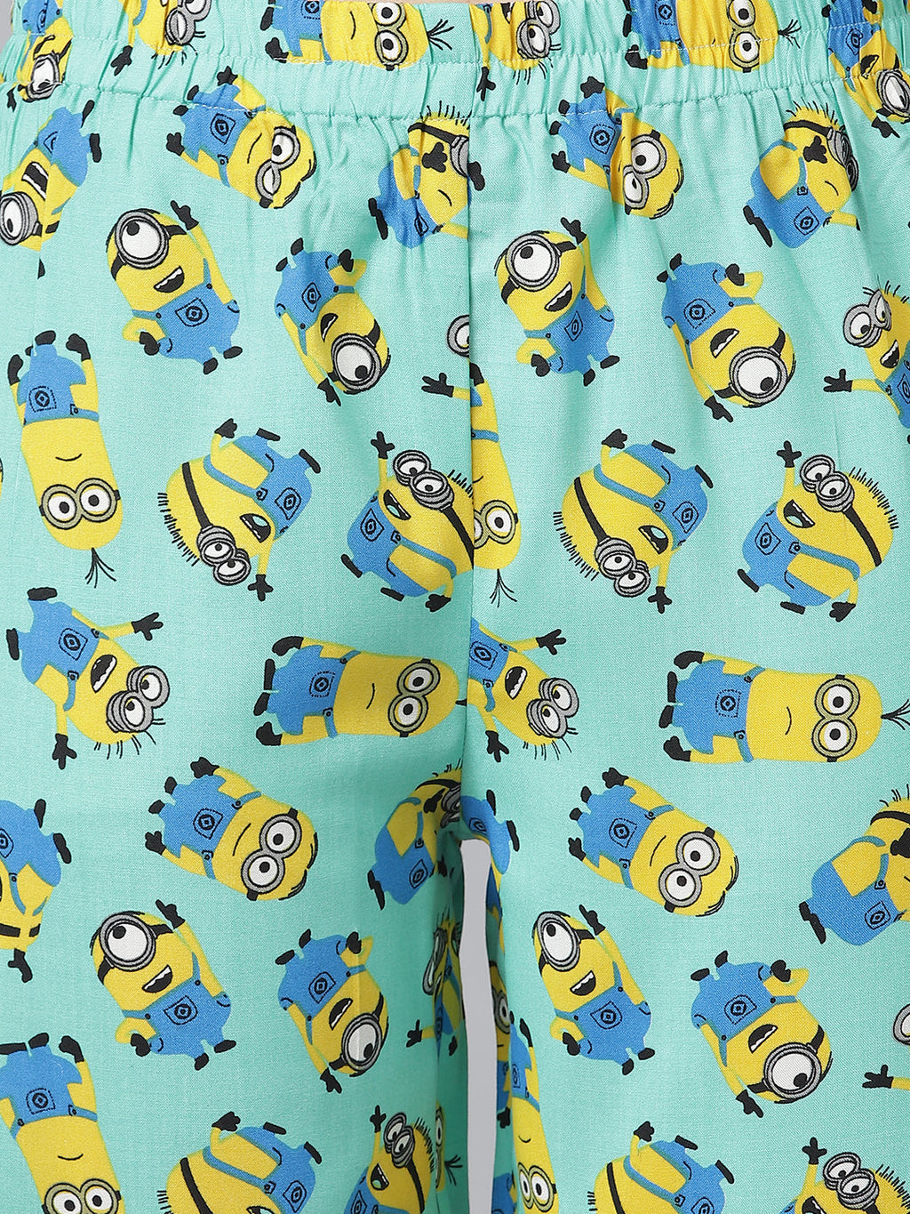 Cation Green Printed Night Suit