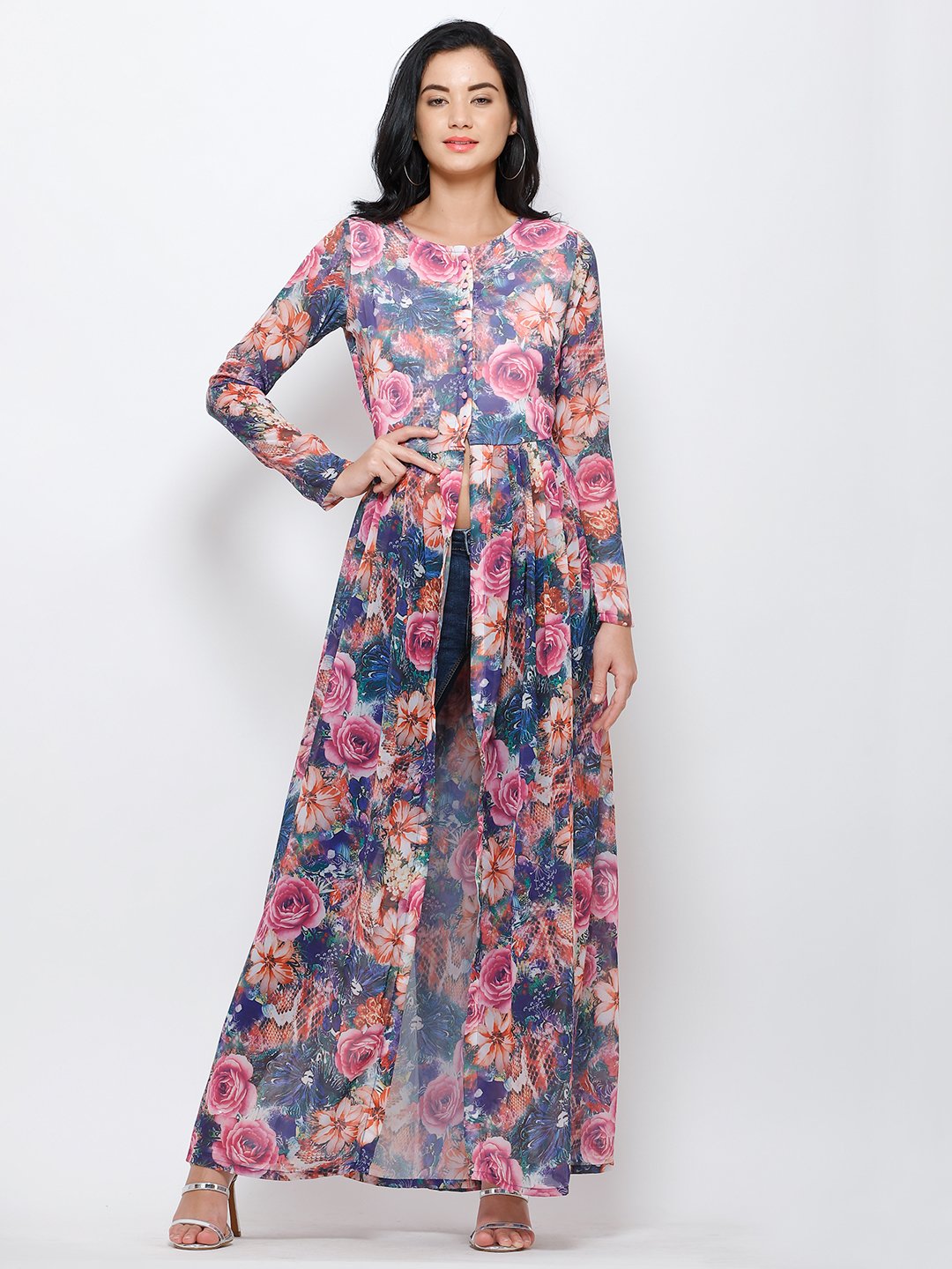 Multicolor Printed Tunic