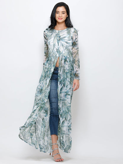 White Printed Tunic