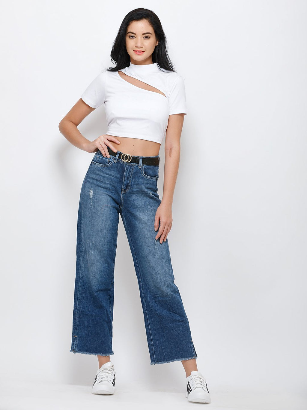 white solid top