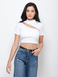 white solid top