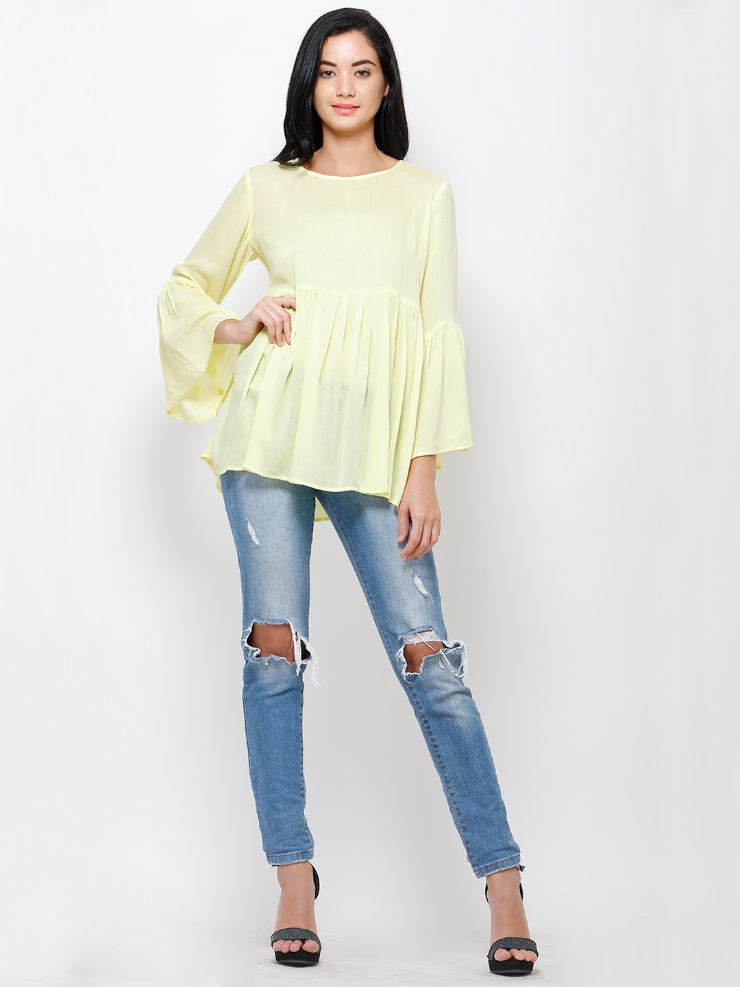 Yellow solid top