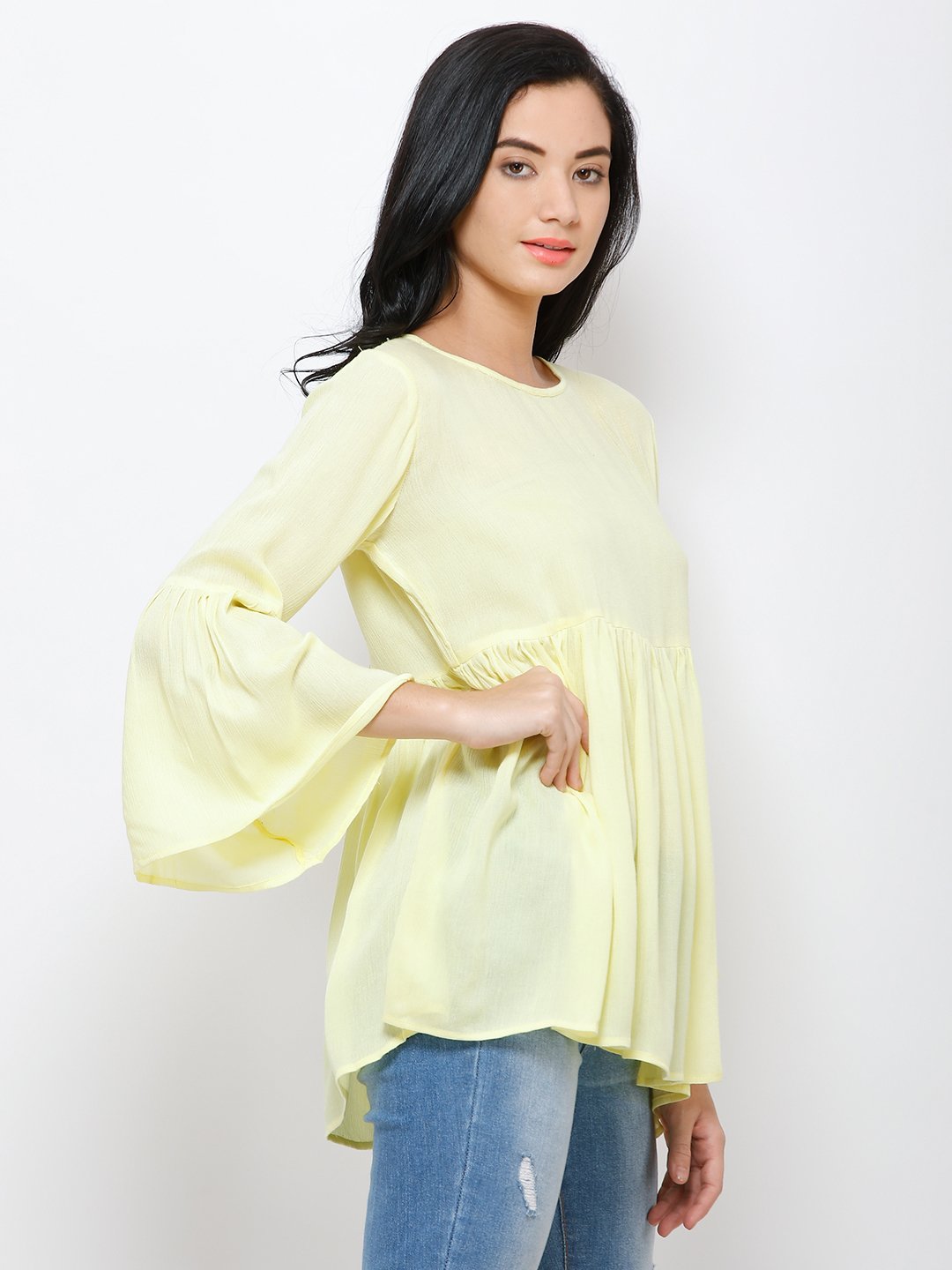Yellow solid top