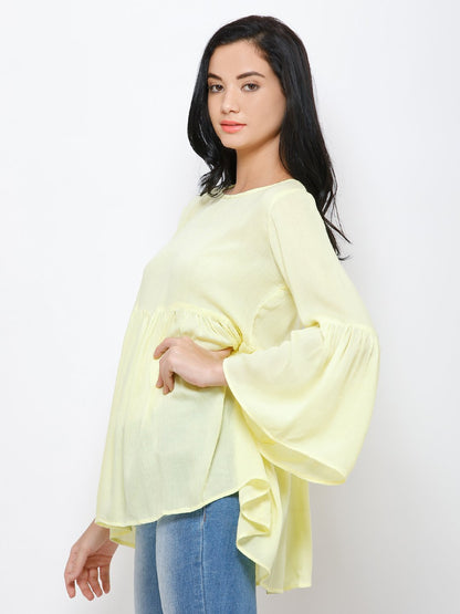 Yellow solid top