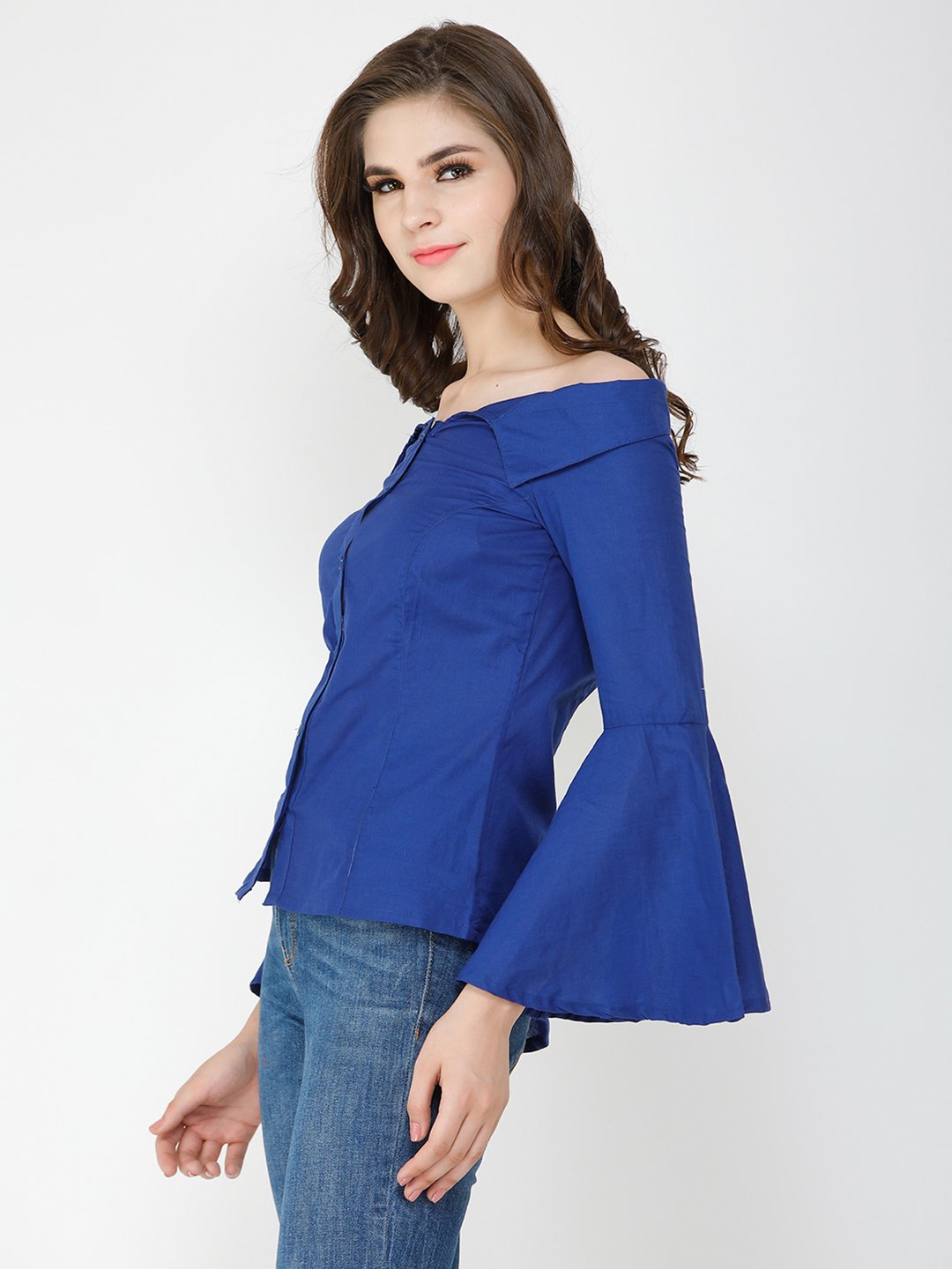 Solid Royal Blue Shirt