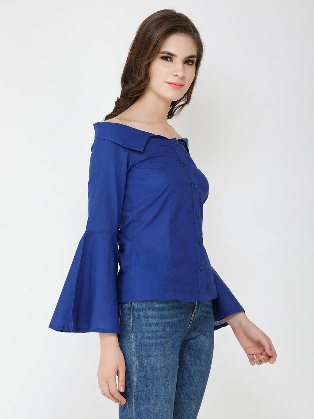 Solid Royal Blue Shirt