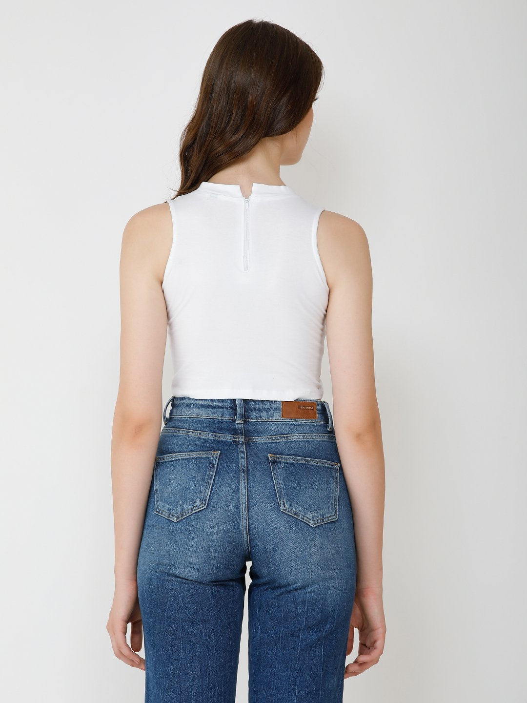 Solid White Top