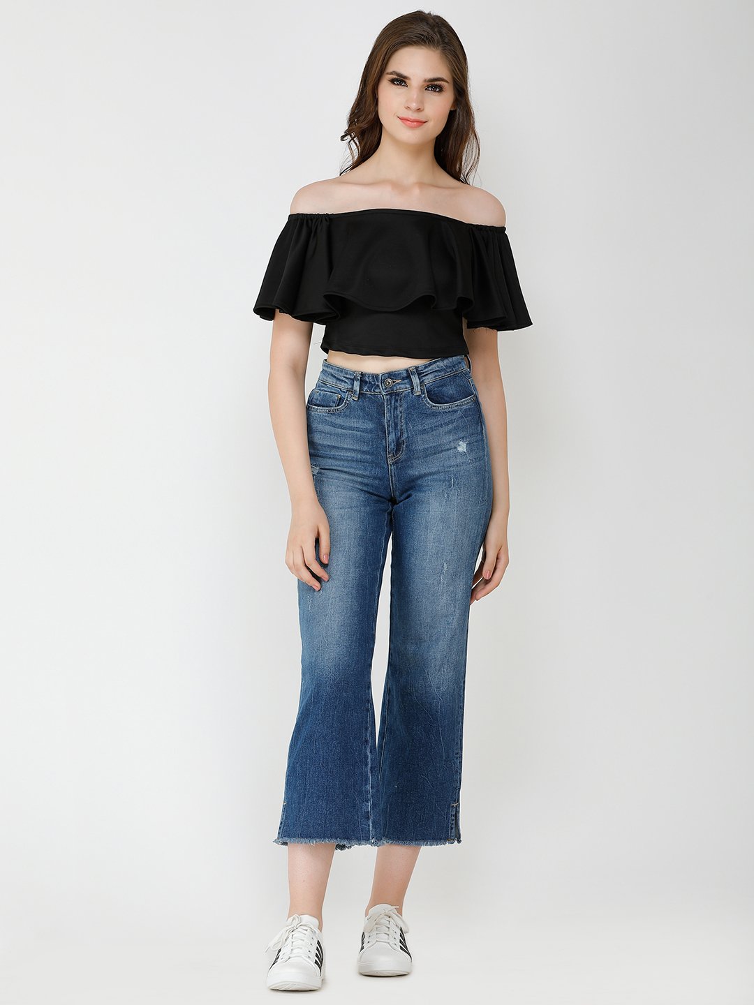Black Solid Top