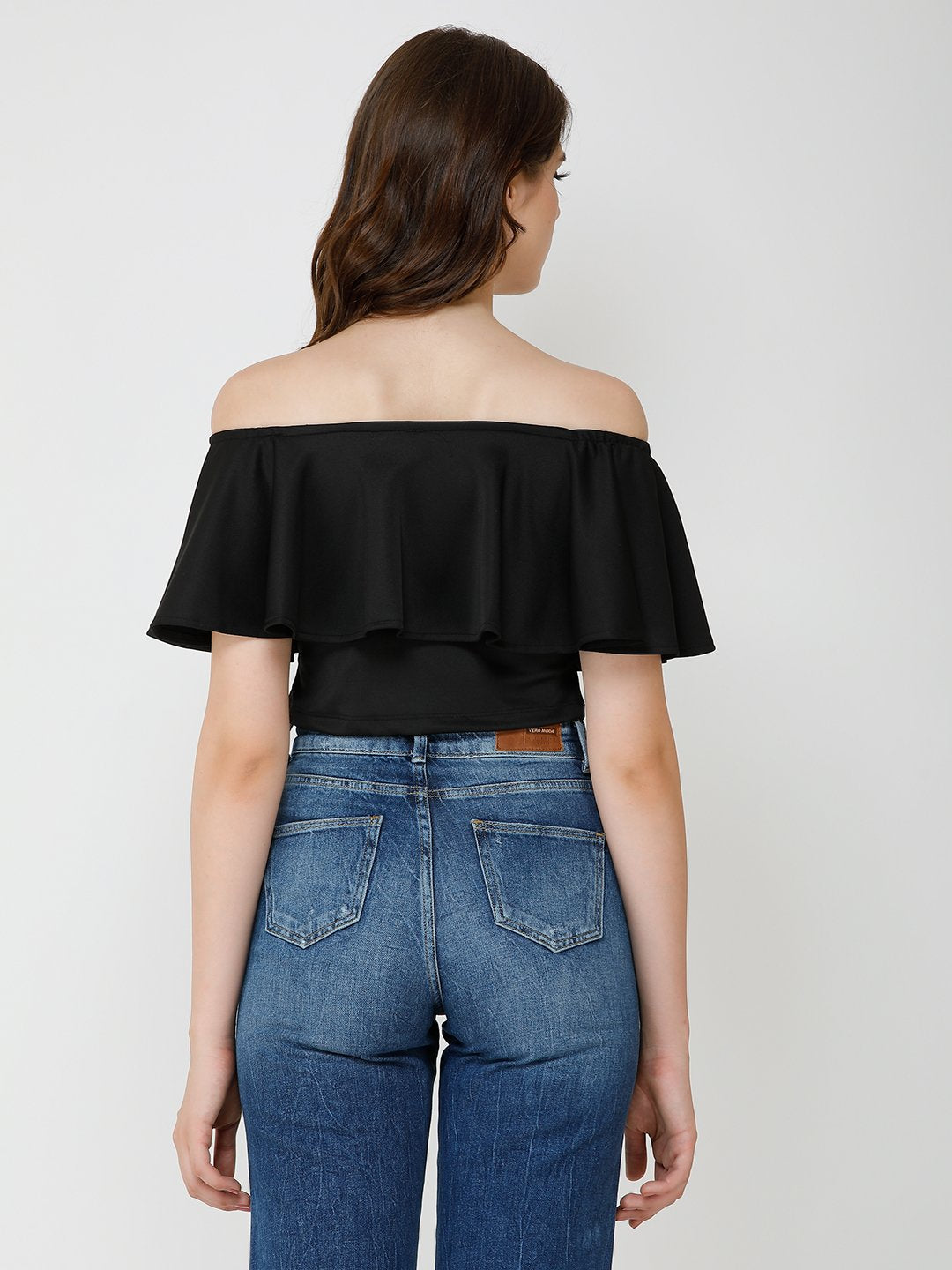 Black Solid Top
