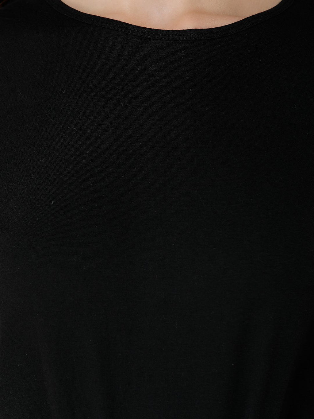 Black Solid Top