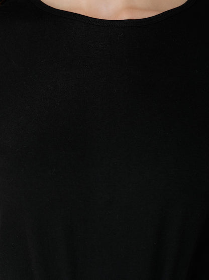 Black Solid Top