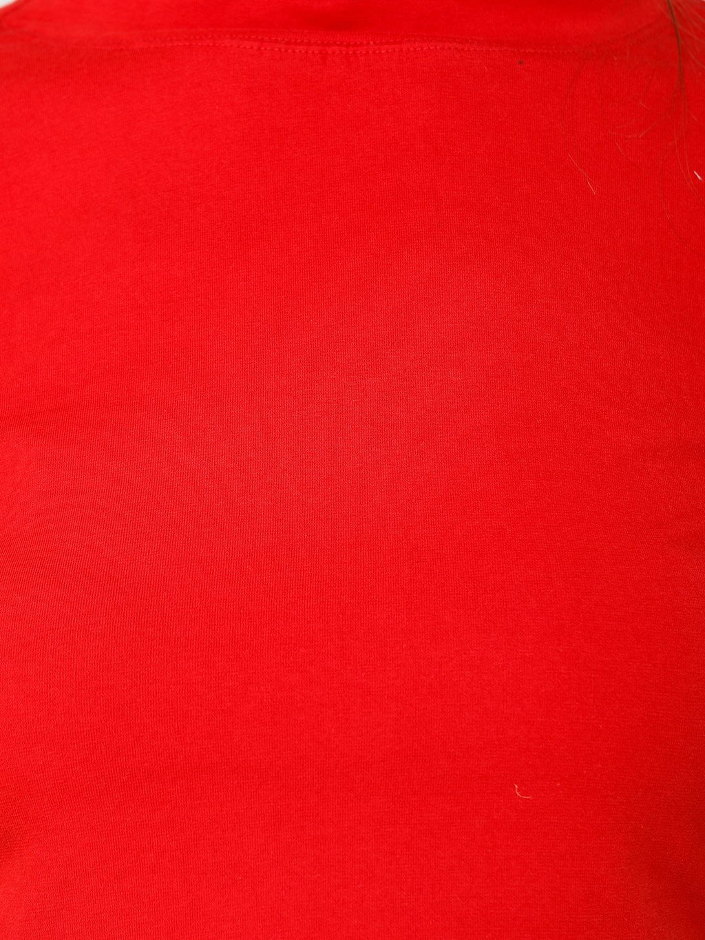 Red Highneck Top- Solid