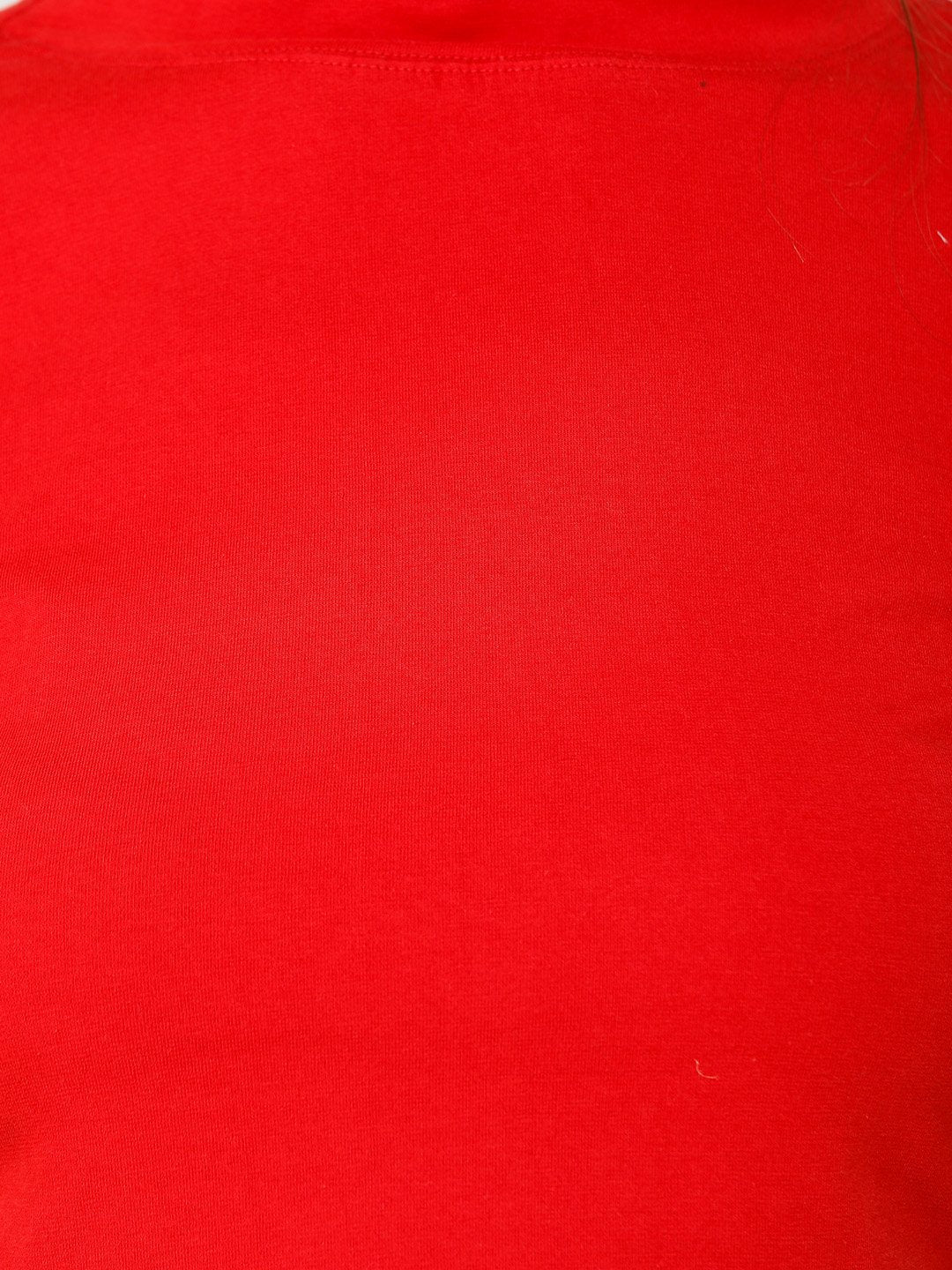 Red Highneck Top- Solid