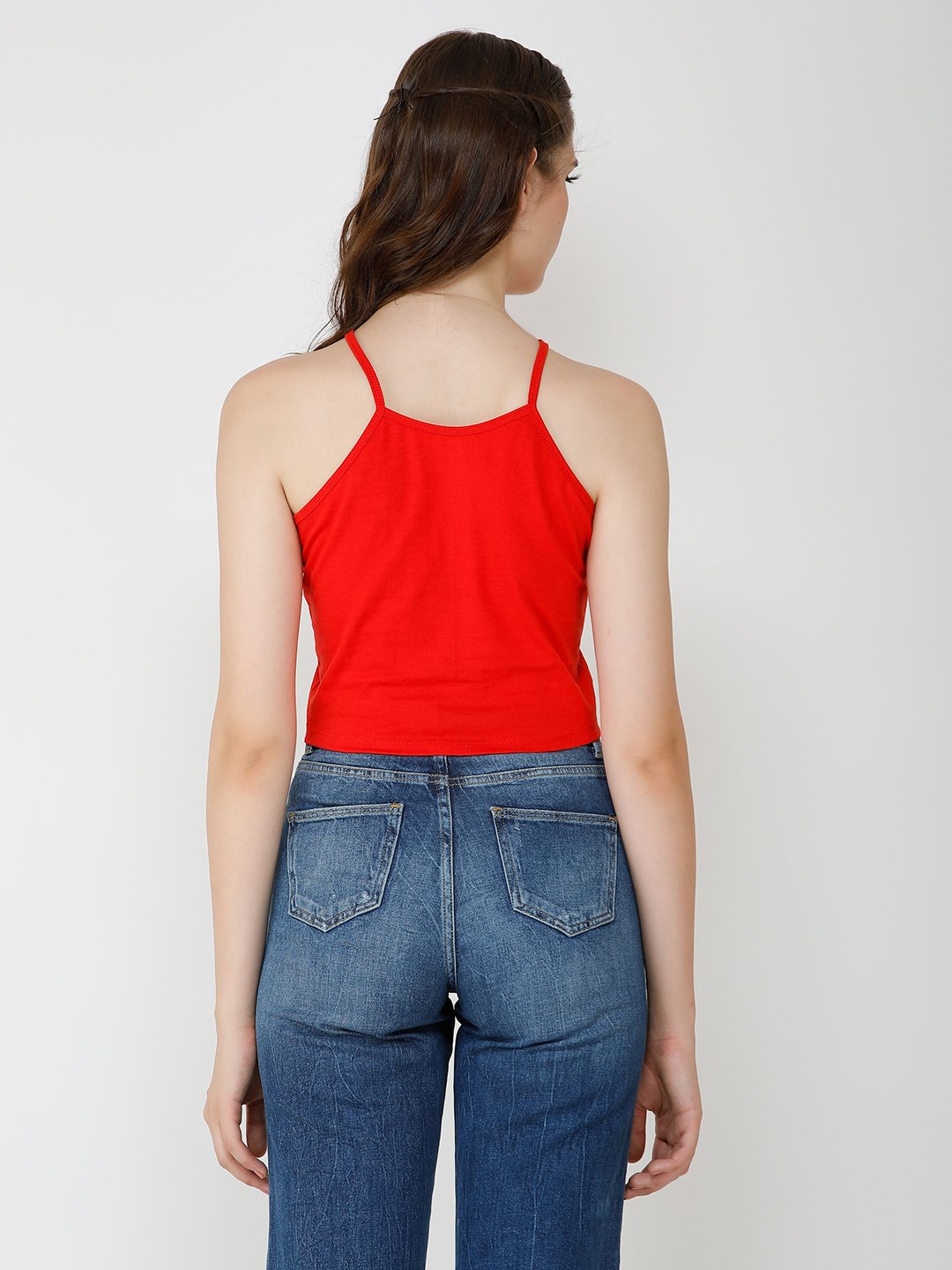 Red Solid Top
