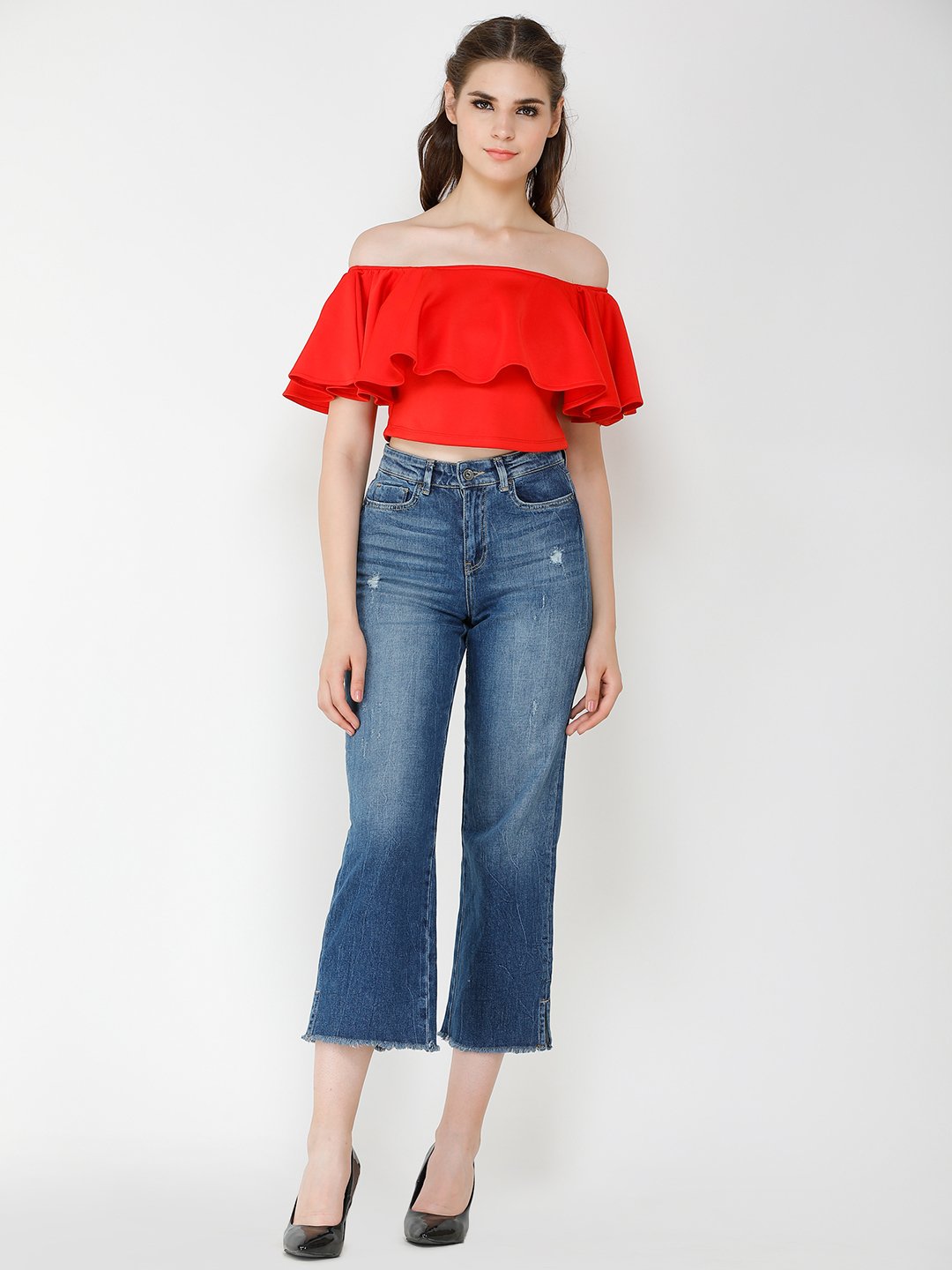 Solid Red Top